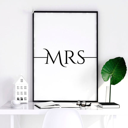 First wedding anniversary gift | set of 3 wall art prints