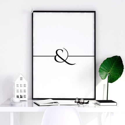 First wedding anniversary gift | set of 3 wall art prints
