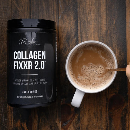 Fixxr Collagen 2.0 by Dr. Amie – 3 Bioactive Collagen Peptides | Unflavored | 30 Servings