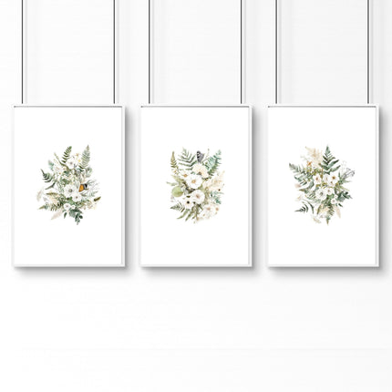 Floral Poster | Set of 3 wall art prints