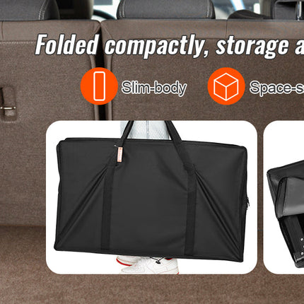 VEVOR Camping Kitchen Table One-piece Folding Portable Cook Station Aluminum Camping Folding Table for Outdoor Picnics BBQ