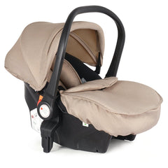 For Your Little One Cruise 3 In 1 Travel System With i-Size Car Seat - Dune Beige (Free Cupholder And Seat Liner Included!)