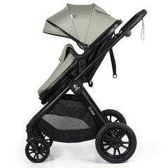 For Your Little One Cruise 3 In 1 Travel System With i-Size Car Seat - Pebble Sage (Free Cupholder And Seat Liner Included!)