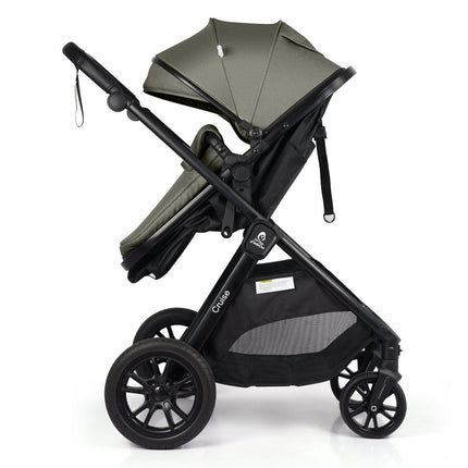 For Your Little One Cruise 3 In 1 Travel System With Car Seat - Pebble Sage (Free Cupholder And Seat Liner Included!)