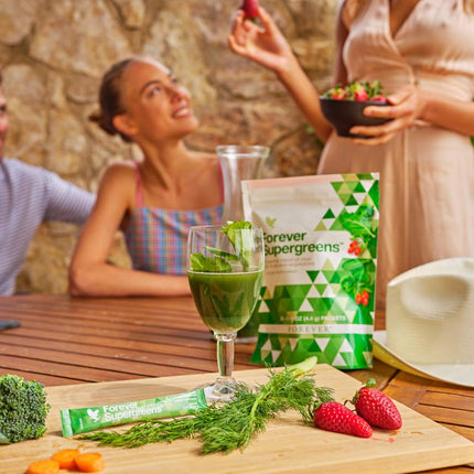Forever Supergreens by Forever Living - 30 Packets | 20+ Greens & Superfoods