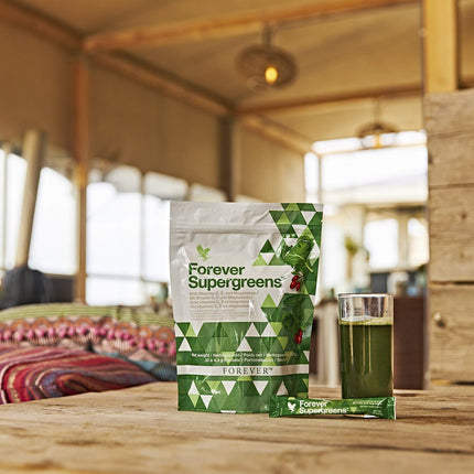 Forever Supergreens by Forever Living - 30 Packets | 20+ Greens & Superfoods