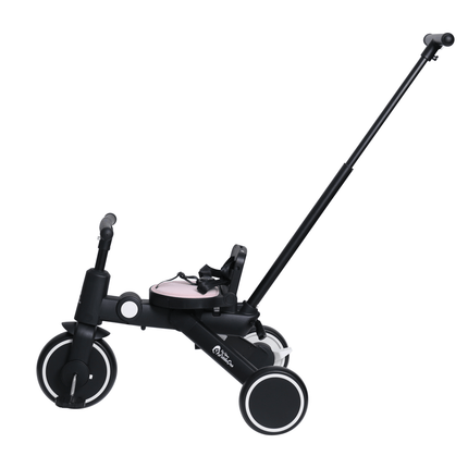 Foryourlittleone Xplor 6 in 1 Foldable Trike - Pastel Pink (10m-4y)