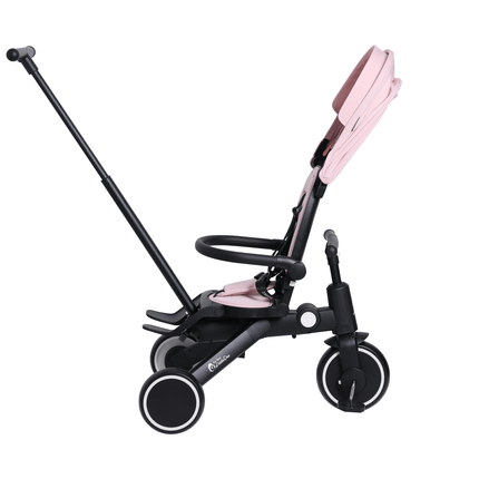 Foryourlittleone Xplor 6 in 1 Foldable Trike - Pastel Pink (10m-4y)