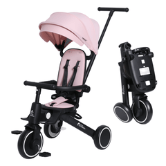 Foryourlittleone Xplor 6 in 1 Foldable Trike - Pastel Pink (10m-5y)
