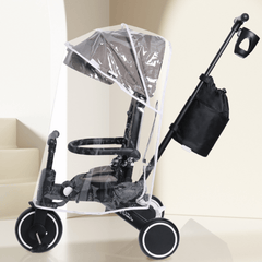 Foryourlittleone Xplor Ultimate 6 in 1 Foldable Trike - Pastel Pink (10m-5y)