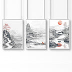 White Frame / A4 8.27 x 11.69 in / 21 x 29.7 cm / Satin Photo Paper 280 gsm