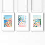 White Frame / A4 8.27 x 11.69 in / 21 x 29.7 cm / Satin Photo Paper 280 gsm