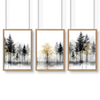 Oak Frame / A4 8.27 x 11.69 in / 21 x 29.7 cm / Satin Photo Paper 280 gsm