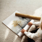 Unframed / A4 8.27 x 11.69 in / 21 x 29.7 cm / Satin Photo Paper 280 gsm