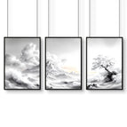 Black Frame / A4 8.27 x 11.69 in / 21 x 29.7 cm / Satin Photo Paper 280 gsm