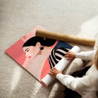 Unframed / A4 8.27 x 11.69 in / 21 x 29.7 cm / Satin Photo Paper 280 gsm
