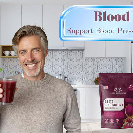Beets Superfoods Blended Powder Juice – Nitric Oxide Booster & Energy Blend