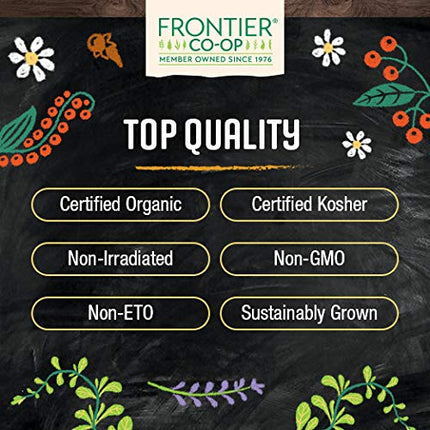 Frontier Co-op Organic Alfalfa Leaf Powder – Kosher, 1 lb Bulk Bag | Medicago sativa L.