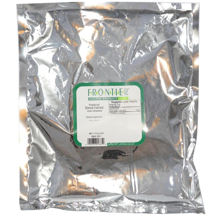 Frontier Co-op Stevia 85% Steviosides Extract (White) Powder - 1/4 lb Bulk Bag