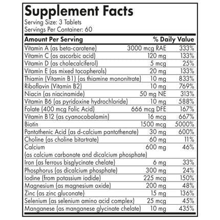 Futurebiotics Hair, Skin & Nails Beauty Multivitamin with Biotin – 180 Tablets (Pack of 2)