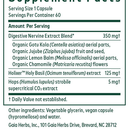 Gaia Herbs PRO GI Stress - Digestive Stress Support | 60 Liquid Phyto-Caps