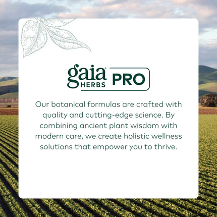 Gaia Herbs PRO Sleep Maintenance | Adrenal Health & Sleep Support (60 capsules)