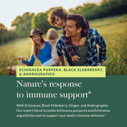 Gaia Herbs Quick Defense – Fast-Acting Immune Support (20 Vegan Liquid Phyt o-Capsules)
