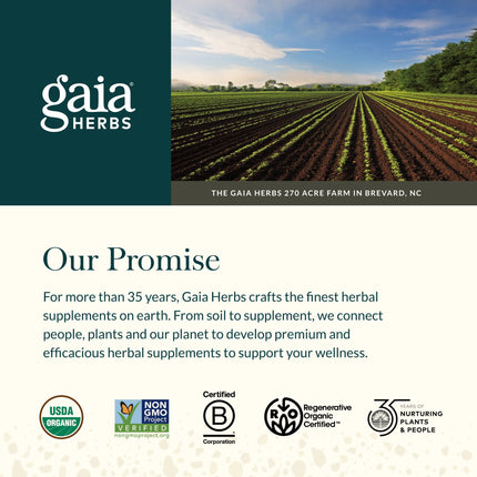 Gaia Herbs SleepThru – Sleep Support with Ashwagandha, Magnolia Bark, Passionflower & Jujube Date | 120 Vegan Liquid Phyto-Caps (60 Servings)