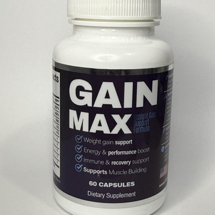GAINMAX Weight Gain Support | Muscle Building Supplement