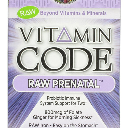 Garden of Life Vitamin Code RAW Prenatal - 30 Vegetarian Capsules