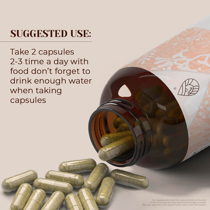 Garden Organics Bugleweed 120 Capsules | High-Potency Vegan Herbal Dietary Supplement