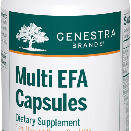 Genestra Brands Multi EFA Capsules | Unique Blend of Fish, Flax, and Borage Seed Oils | 90 Softgel Capsules