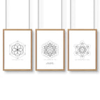 Oak Frame / A4 8.27 x 11.69 in / 21 x 29.7 cm / Satin Photo Paper 280 gsm