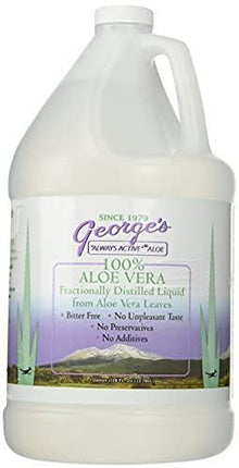 George's Always Active Aloe Vera - 128 fl oz | Distilled Aloe Vera Juice