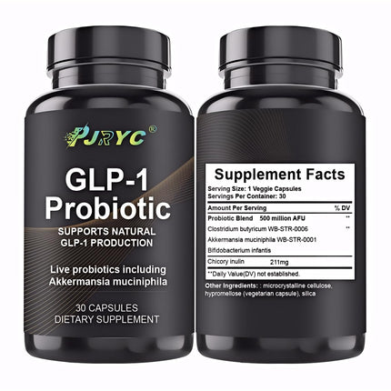 GLP-1 Probiotic 2 Pack - 60 Capsules | Multi-Strain + Prebiotic