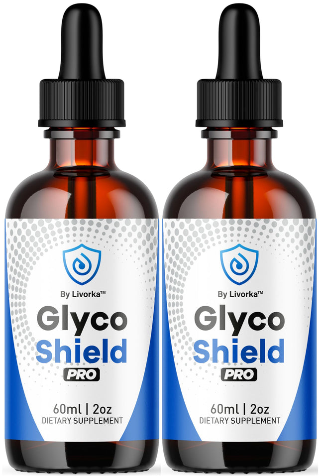(2 Pack) Glyco Shield Drops – GlycoShield Pro Blood Formula Drops – 2 Bottles (2 Months)