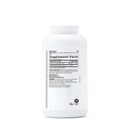 GNC Vitamin C 1000mg Timed Release – Immune Support, 360 Servings