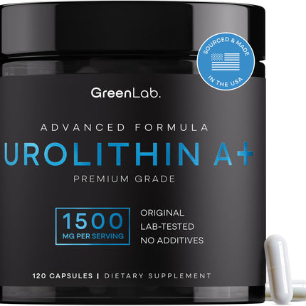 GreenLab Urolithin A+ 1500mg – Advanced Formula for Cellular Energy