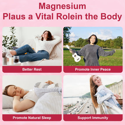 Liposomal Magnesium Complex Gummies 120 Ct – 12 Magnesium Forms + D3, B6, C, Ashwagandha & CoQ10