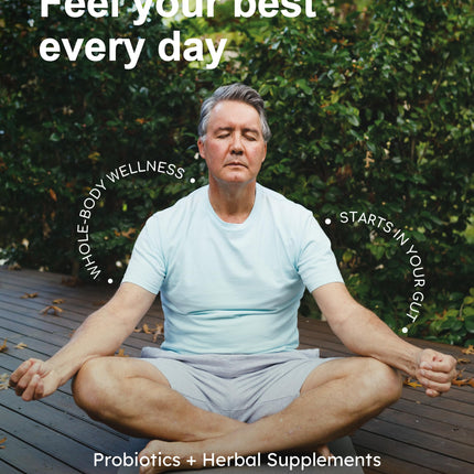 GutRx Overgrowth Probiotics for Gut Health — Saccharomyces boulardii, 30 Capsules