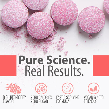 H2UP Sugar-Free Molecular Hydrogen Tablets – 60 Count, 12 PPM Hydrogen