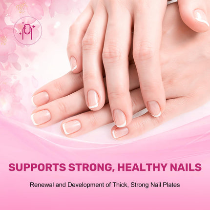Hair Skin & Nails Gummies with 10,000mcg Biotin – Vitamin Supplement for Hair, Nails & Skin (240 Count)