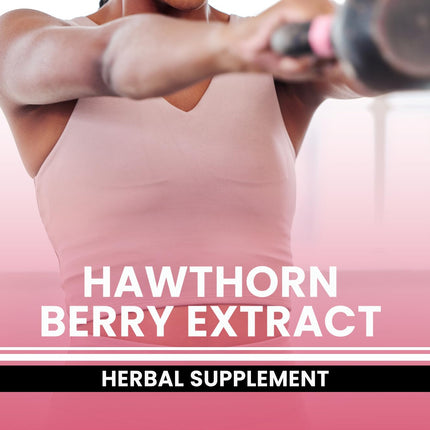 Pure Original Ingredients Hawthorn Berry Extract (730 Capsules) Pure & Natural, No Additives Or Fillers