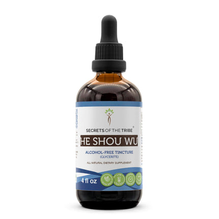 He Shou Wu Tincture Alcohol-Free Extract | Fo-TI Root (4 oz)
