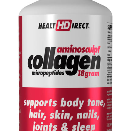 HEALTH DIRECT AminoSculpt Sugar-Free Liquid Collagen — High Potency, Grass-Fed, Mango | 30 oz