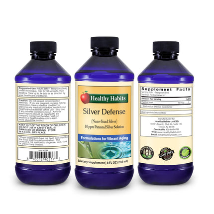 Healthy Habits Silver Defense Nano Silver Immune Support