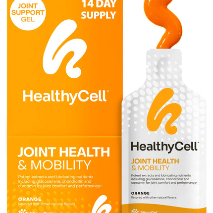 HealthyCell Joint Health & Mobility Gel Packs — Curcumin, Glucosamine & Chondroitin (14-Pack)