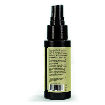 Hemp Daily Active Spray – Organic Hemp Oil with Essential Oils | 2 oz each | 3 Pack | Vegan & Cruelty-Free | THC-Free