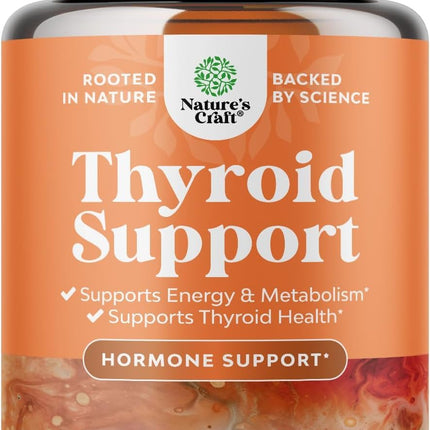 Herbal Thyroid Support Complex – Iodine, Ashwagandha for Energy & Hormone Balance