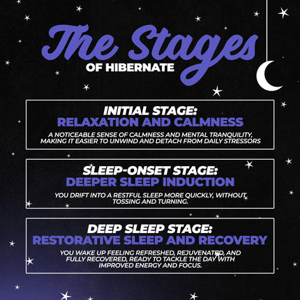 Hibernate Sleep Supplement — Deep Sleep & Relaxation, 30 Servings | Blackberry Lemonade